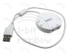 Griffin iMic USB Audio Interface for Mac & PC, v2 White + extras