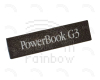 PowerBook G3 Display Bezel Badge (Kanga)